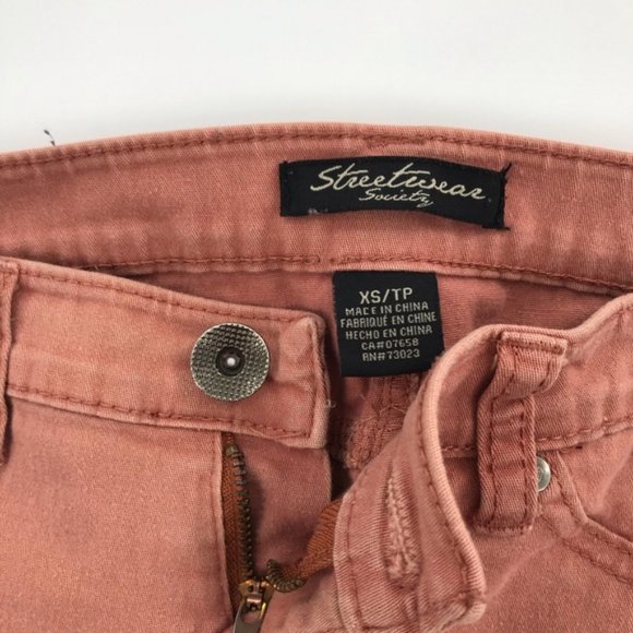 Streetwear Society Skinny Jeans sz XS - Picture 3 of 4